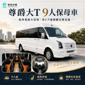 遨遊包車尊爵大t9人保母車