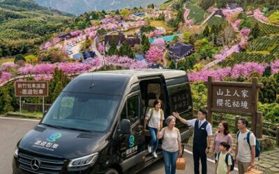 【新竹櫻花祭】2026 山上人家包車旅遊全攻略：櫻花海、雲海與賓士保母車尊榮體驗