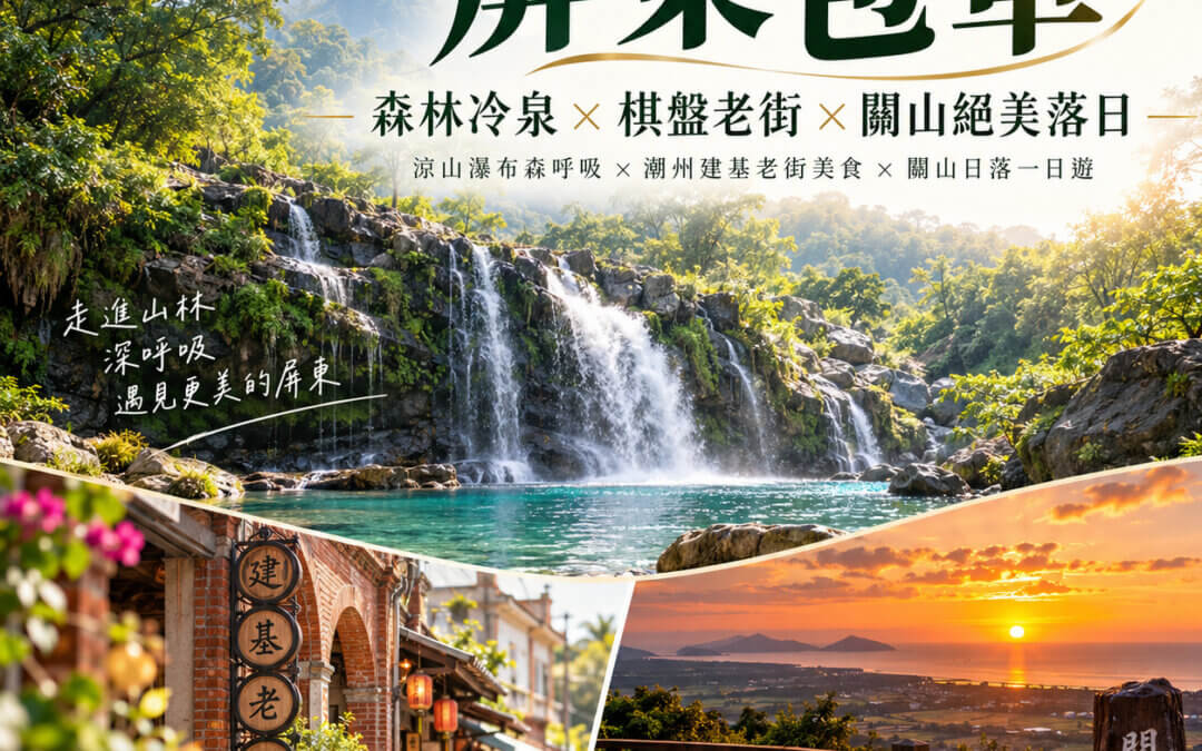 屏東包車森林冷泉